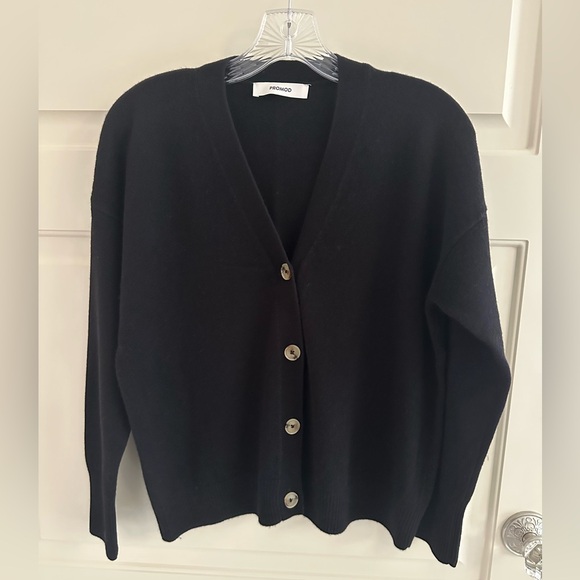 Promod Black Cardigan NWOT - Picture 1 of 10